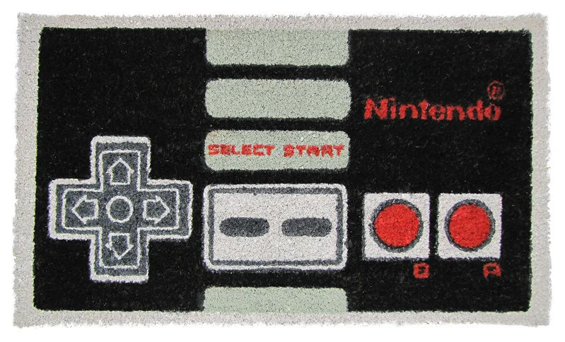 Nintendo Controller - Doormat (17"x29" Doormat)