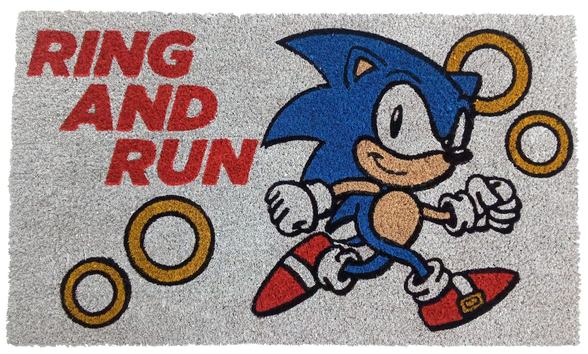 Sonic the Hedgehog - Ring and Run (17"x29" Doormat)