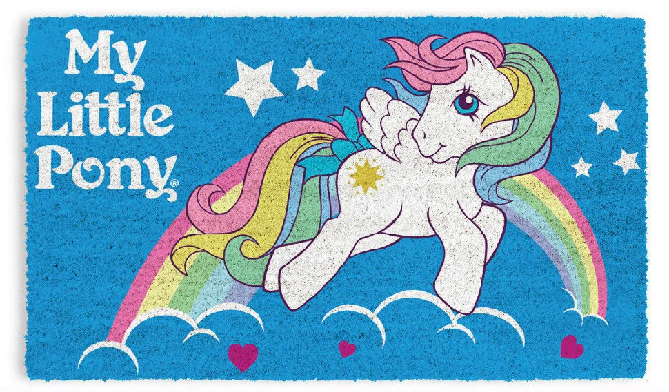 MLP Classic - Rainbows and Ponies (17"x29" Doormat)