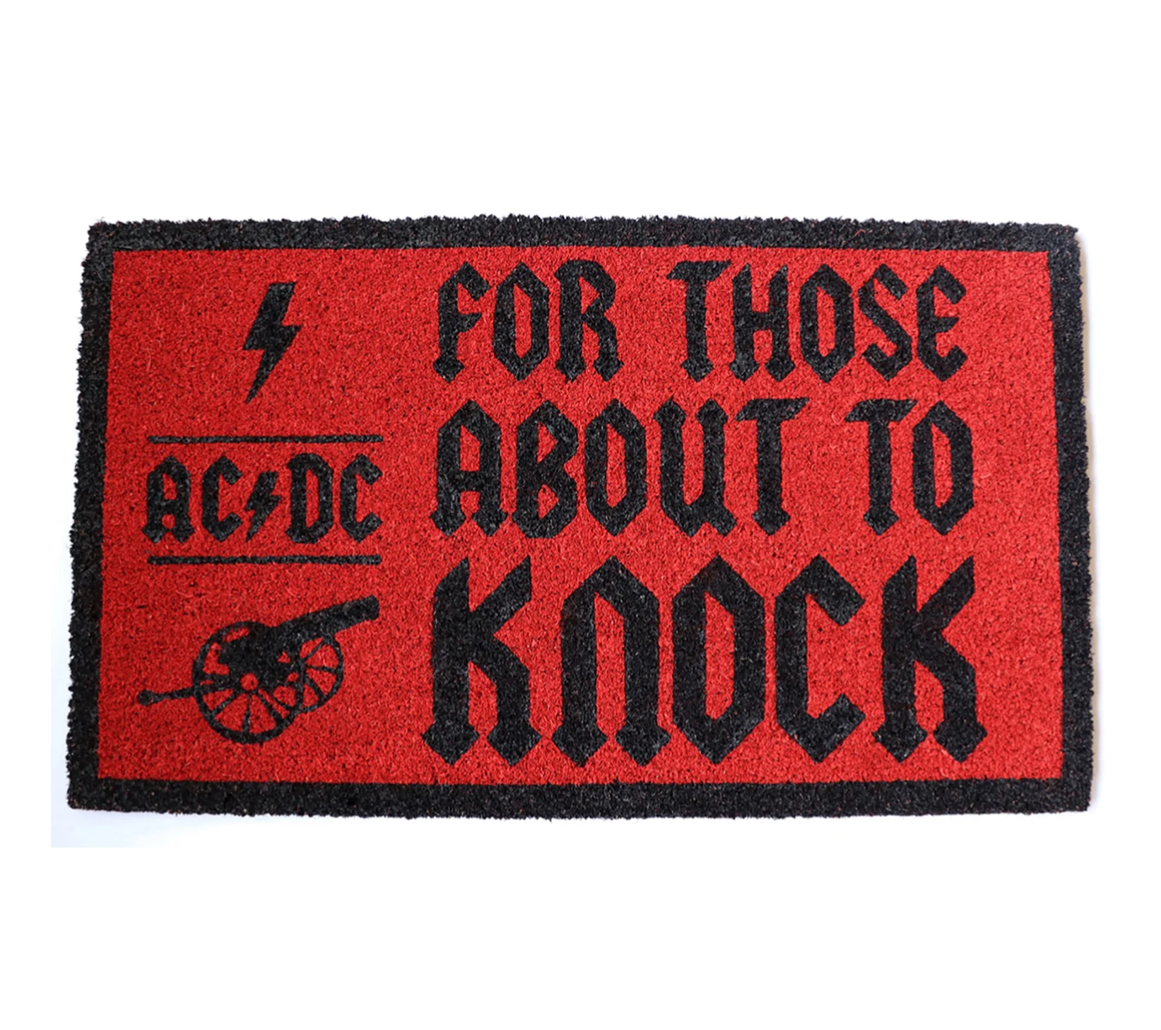 AC/DC - For Those About to Knock (17"x29" Doormat)