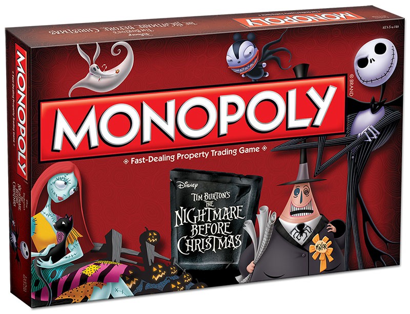 MONOPOLY: Tim Burton's The Nightmare Before Christmas