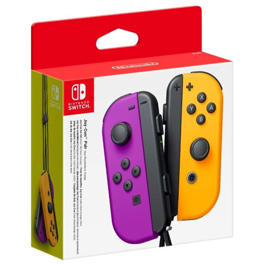 Joy-Con (L/R) NEON PURPLE / NEON ORANGE (EU)