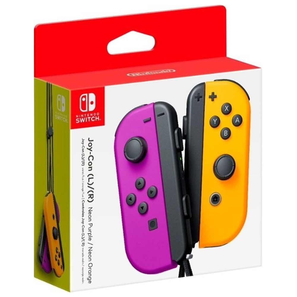 Joy-Con (L/R) NEON PURPLE / NEON ORANGE