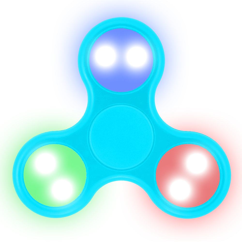 LED Fidget Spinner (SKY BLUE)