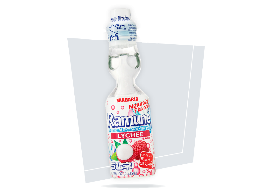 Sangaria Ramune Lychee (Case of 18) (Pre-Order)