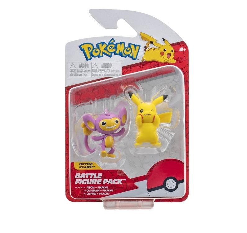 Pokemon Battle Figures Pack Assortment [6-Pack]