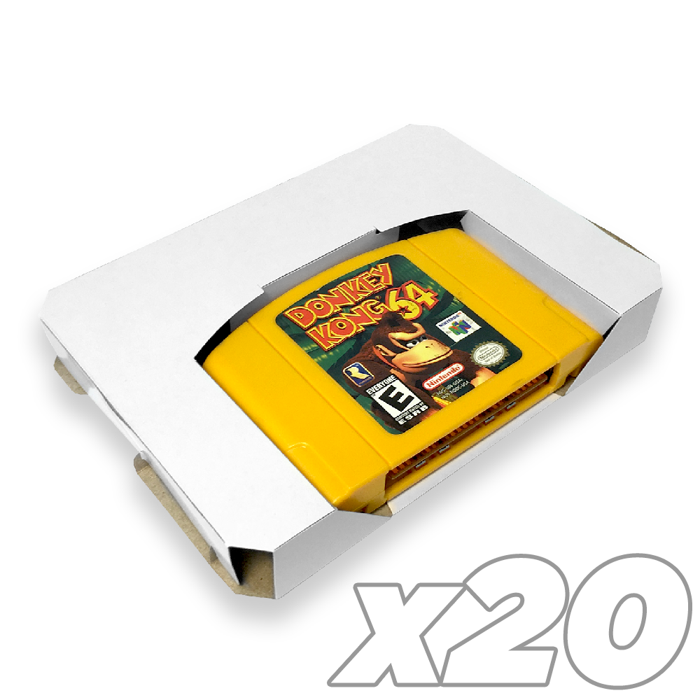 Monumentaal item Profetie N64 Cardboard Box Insert (20 Pack) - Repair Parts - Nintendo 64 - Nintendo
