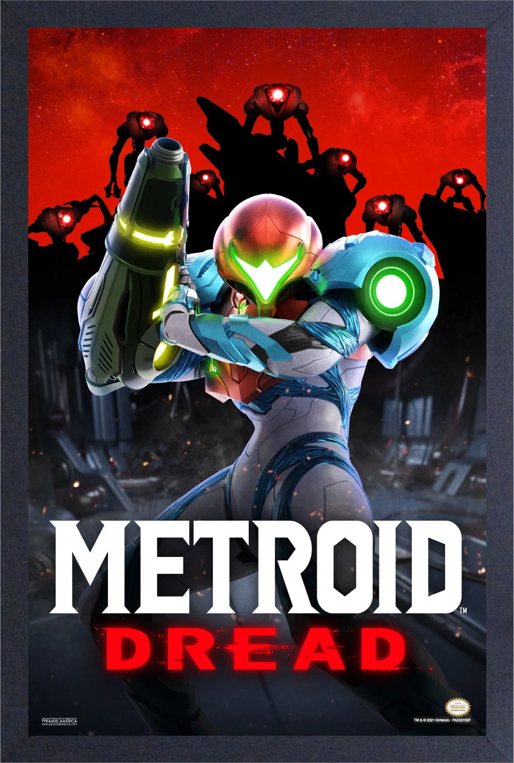 Metroid - Metroid Dread (11"x17" Gel-Coat) (Order in multiples of 6, mix and match styles)