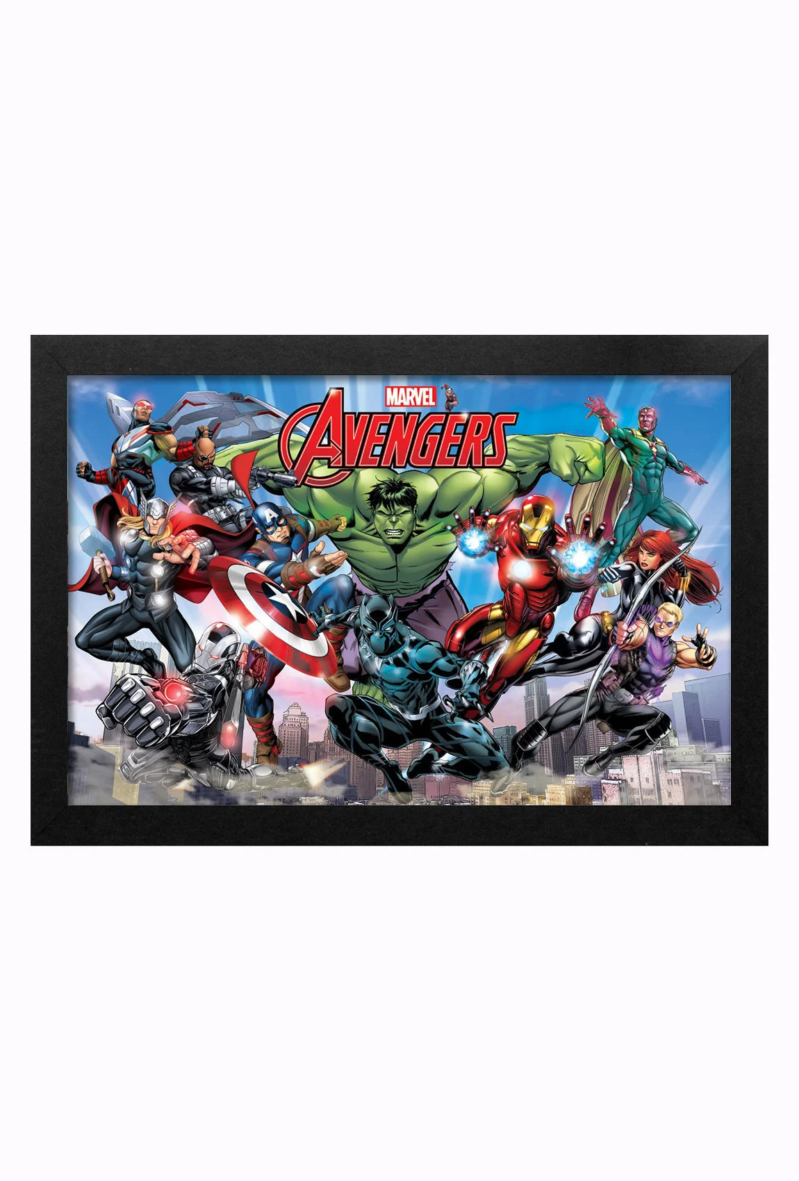 Marvel's Avengers - Ultimate Assemble (17"x11" Gel-Coat) (Order in multiples of 6, mix and match styles)