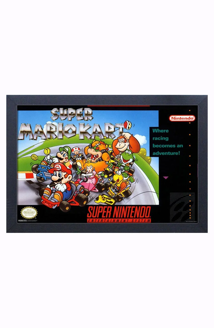 Super Mario Kart - Cover (17"x11" Gel-Coat) (Order in multiples of 6, mix and match styles)