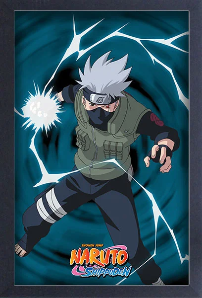 Naruto Shippuden - Kakashi (11"x17" Gel-Coat) (Order in multiples of 6, mix and match styles)