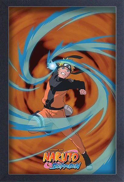 Naruto Shippuden - Naruto Rasengan (11"x17" Gel-Coat) (Order in multiples of 6, mix and match styles)