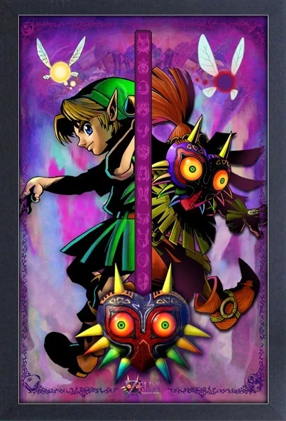 Zelda - Majora's Mask - Majora Spilt (11"x17" Gel-Coat) (Order in multiples of 6, mix and match styles)