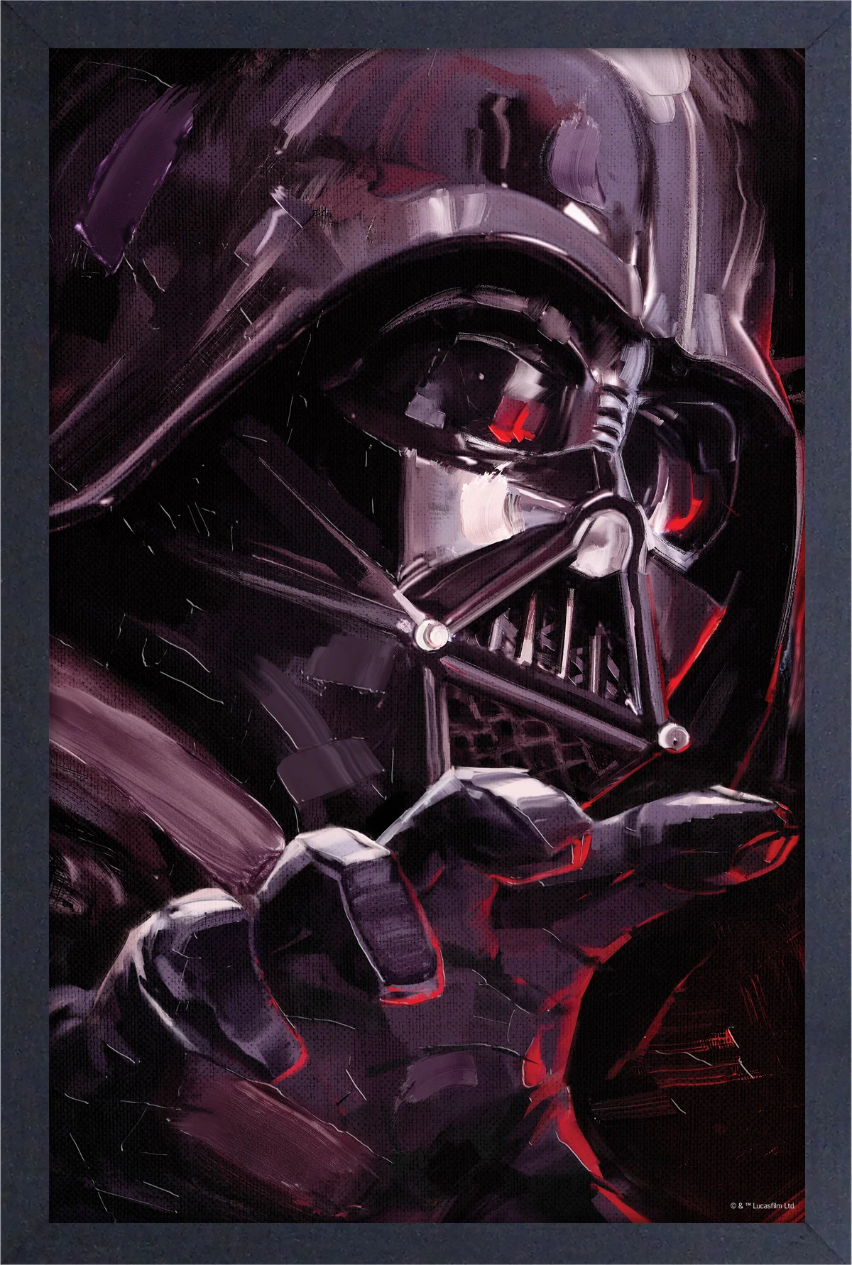 Star Wars - Darth Vader (Brushed) (11"x17" Gel-Coat) (Order in multiples of 6, mix and match styles)