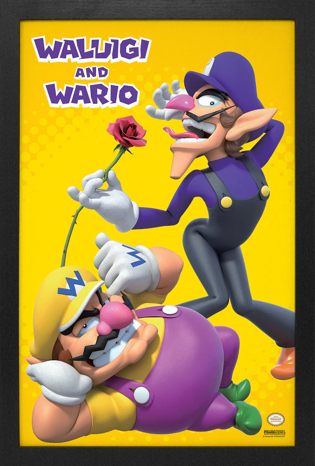 Super Mario - Wario & Waluigi (11"x17" Gel-Coat) (Order in multiples of 6, mix and match styles)