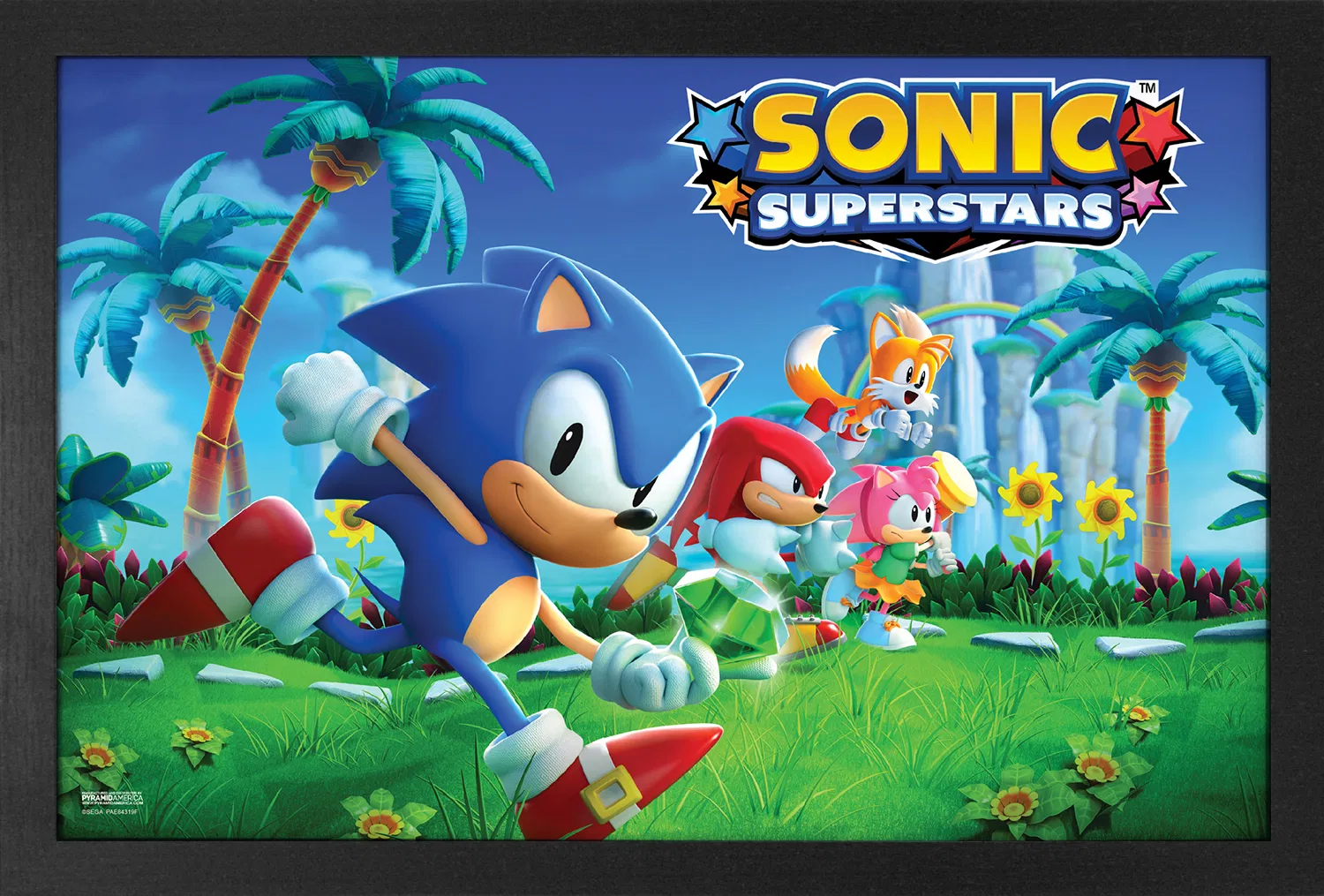 Sonic the Hedgehog - Superstars - Cover Art (11"x17" Gel-Coat) (Order in multiples of 6, mix and match styles)