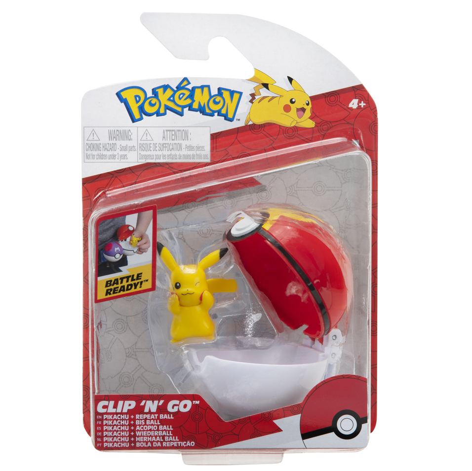 Pokemon Clip 'N Go Assortment [6-Pack]