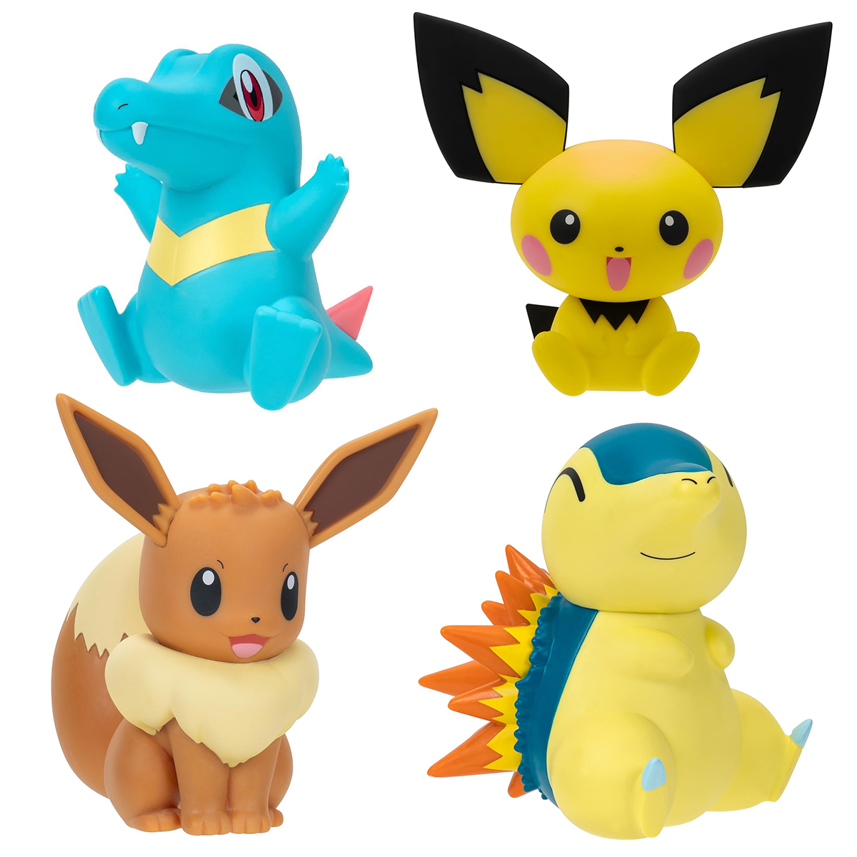 Pokemon 4-Inch Vinyl Collectible Figures [4-Pack]