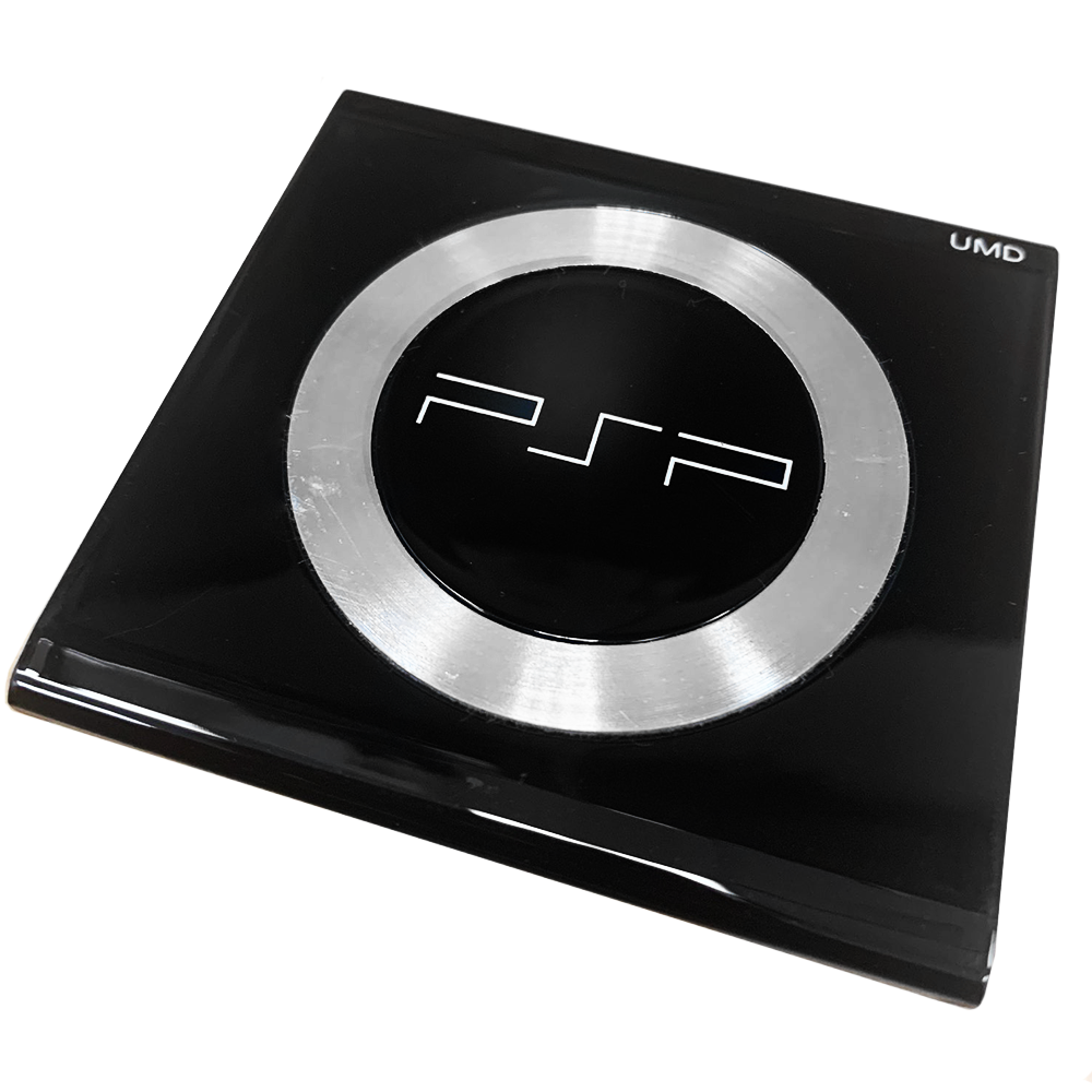 PSP 2000 UMD Door with Steel Ring (Black)