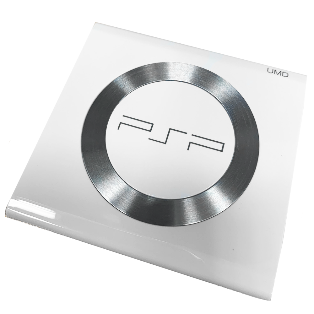 PSP 2000 UMD Door with Steel Ring (White)
