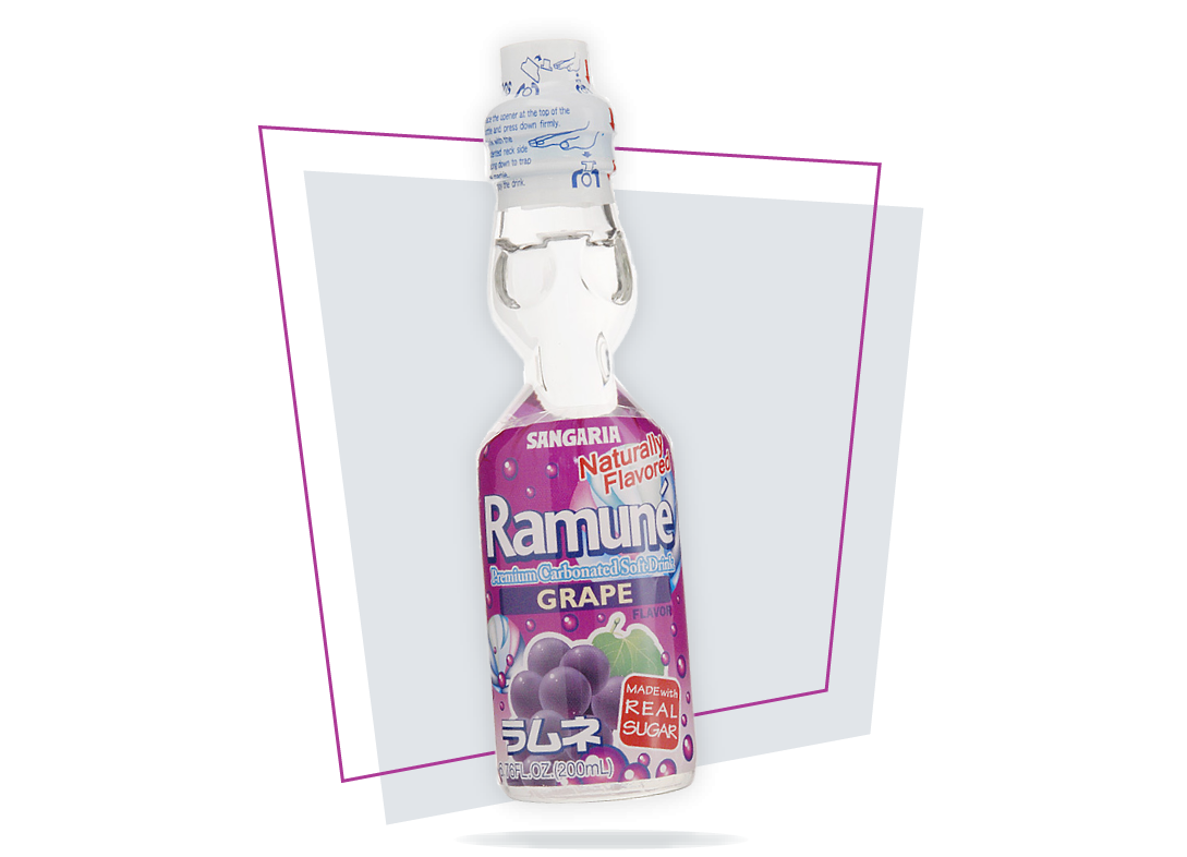 Sangaria Ramune Grape (Case of 18)