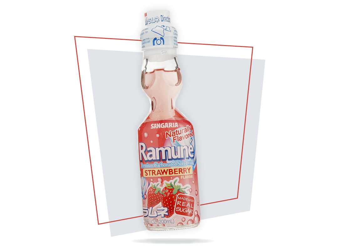 Sangaria Ramune Strawberry (Case of 18) (Pre-Order)