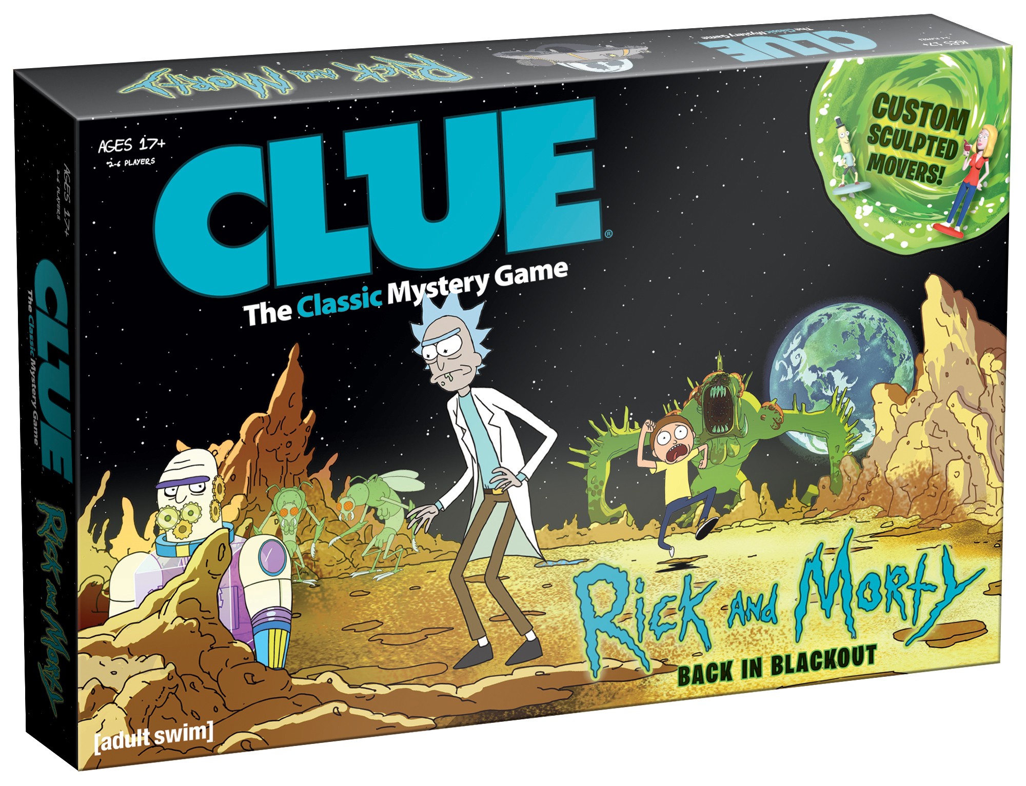 CLUE: Rick and Morty