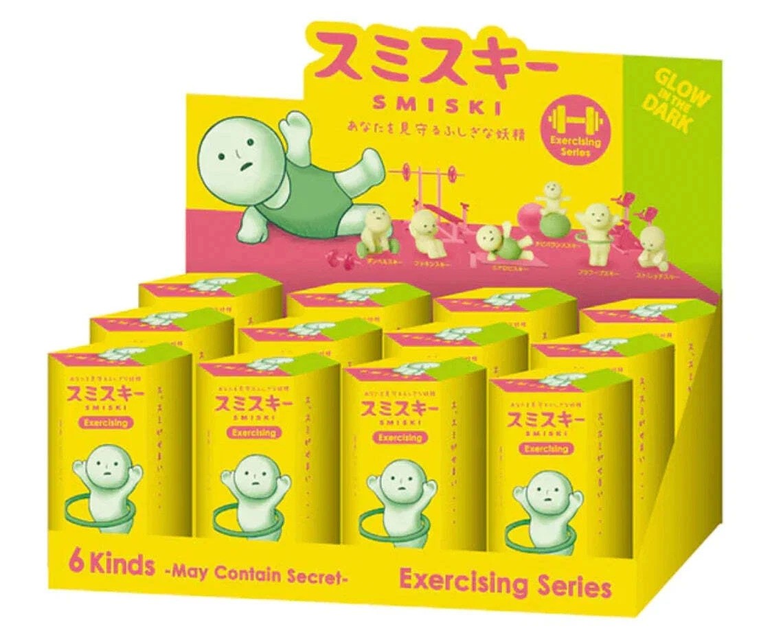 SMISKI Figures: Exercising Series Blind Box (12 Pieces)