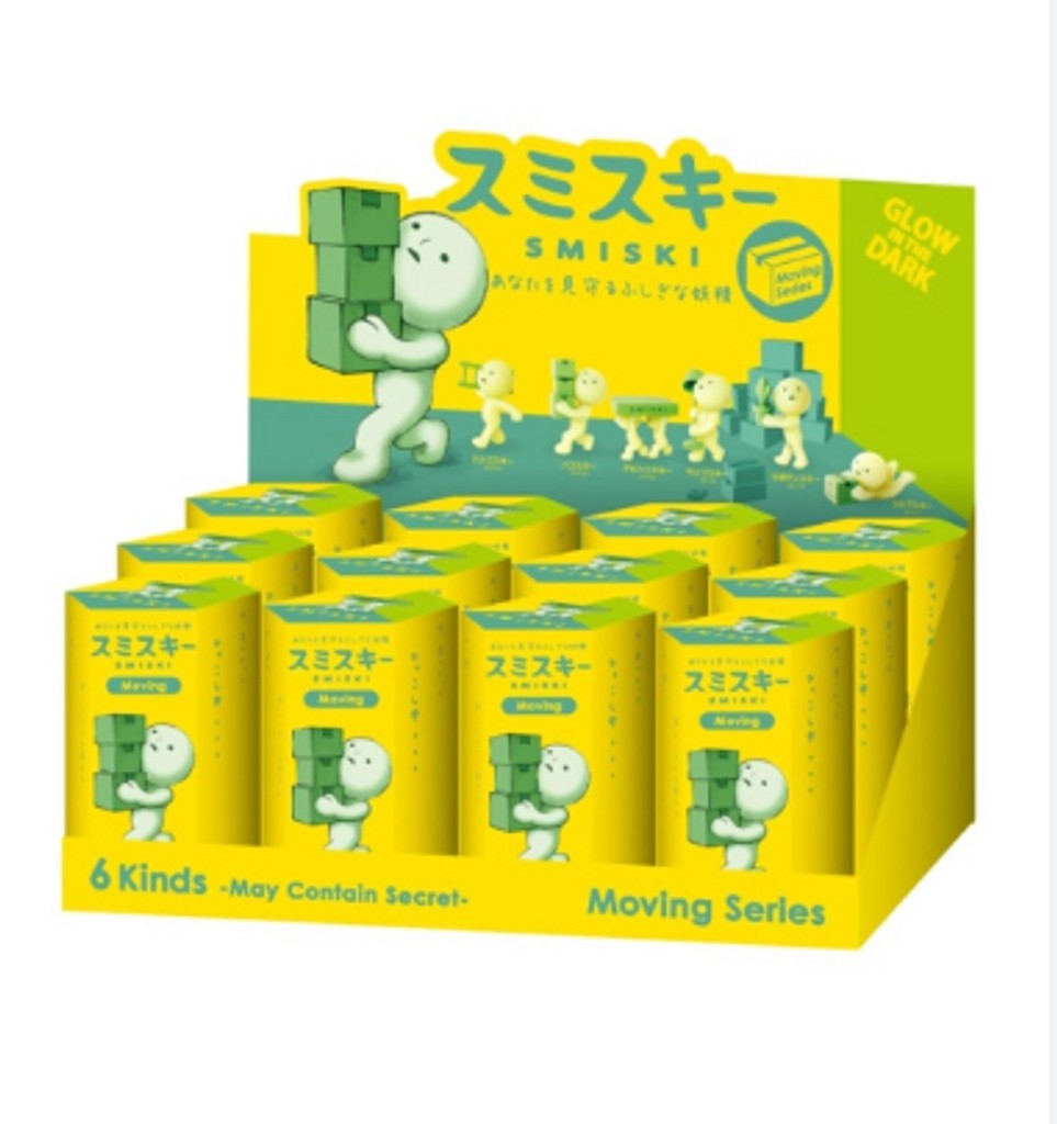 SMISKI Figures: Moving Series Blind Box (12 Pieces)