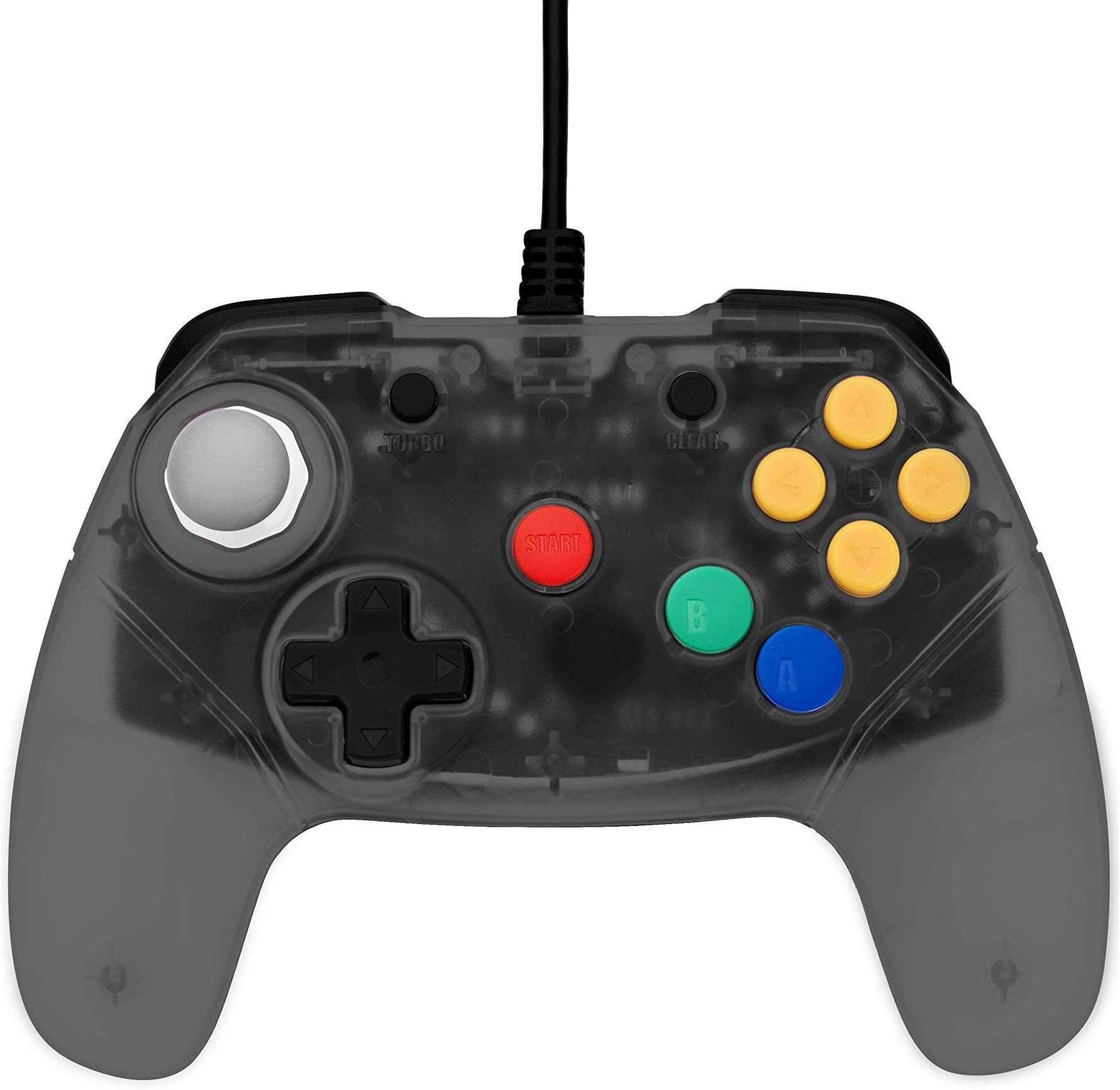 Retro Fighters Brawler64 Controller - Smoke Gray