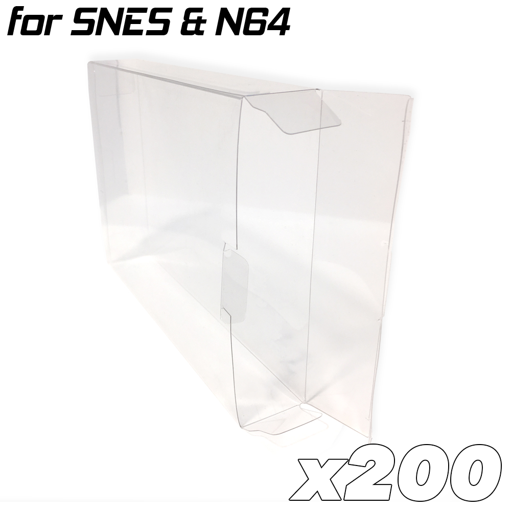 Game Box Protective Sleeve For N64 & SNES (200x)