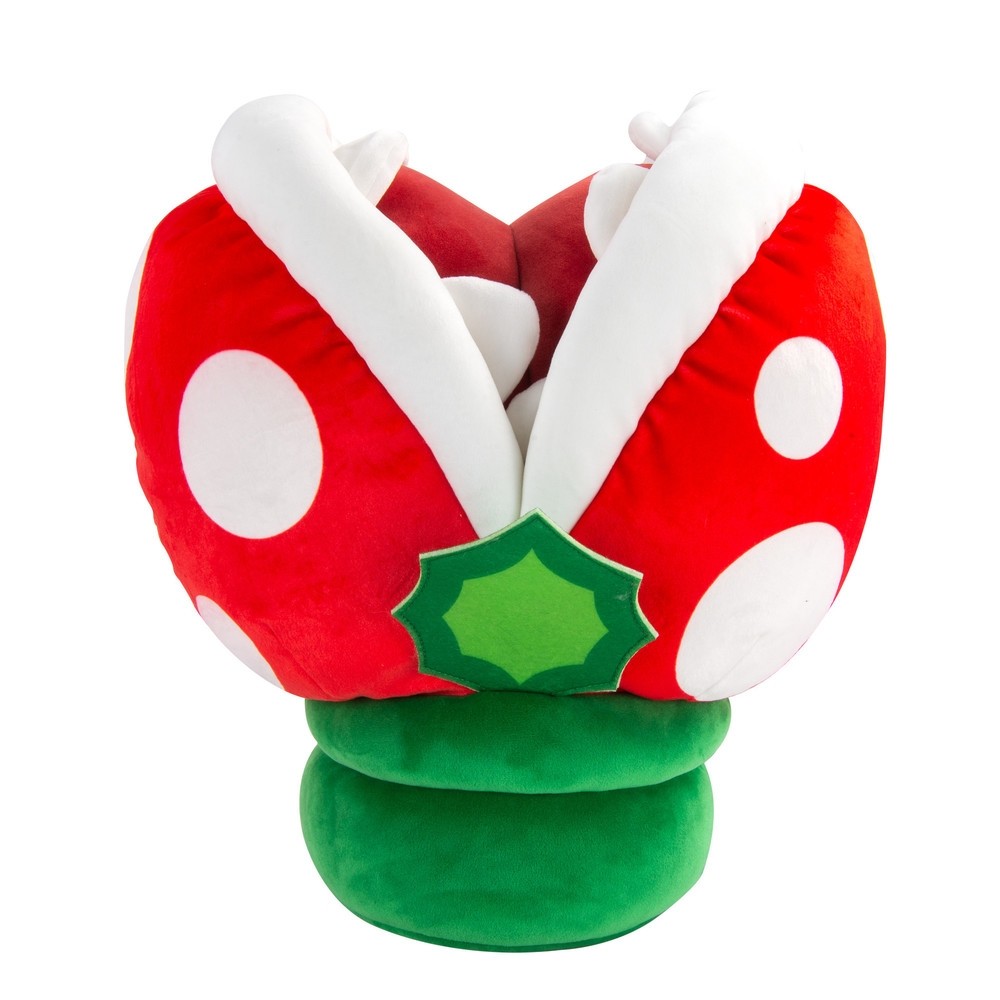 Super Mario Piranha Plant Mega 15 Inch  Plush