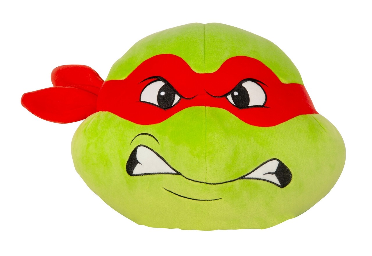 Teenage Mutant Ninja Turtles - Raphael Head Club Mocchi-Mocchi 15 Inch Plush