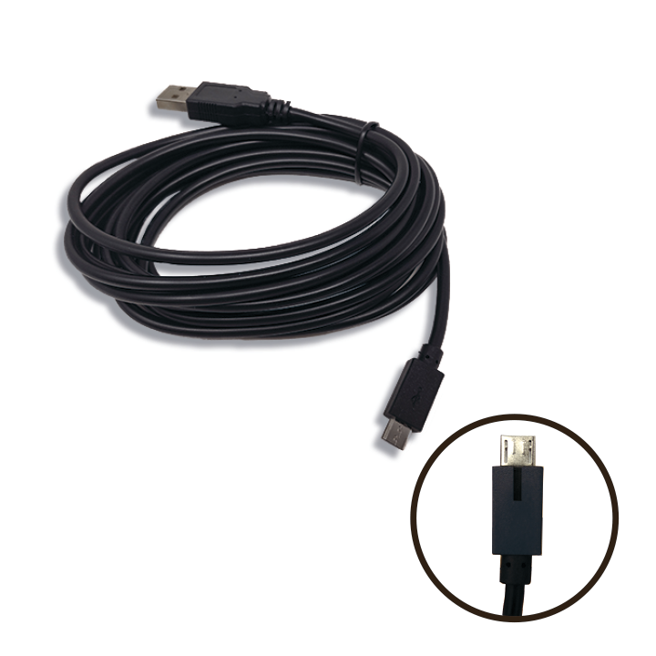 Micro USB Cable for Xbox One Controller Charging (10ft) 