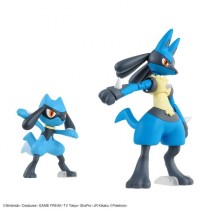 Lucario "Pokemon" Bandai Spirits Pokemon Model Kit (Model Kit)