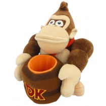 Barrel Donkey Kong 8 Inch Plush