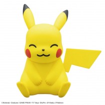 16 Pikachu (Sitting Pose) "Pokemon", Bandai Spirits Pokemon Model Kit Quick!! (Model Kit)