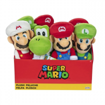 Super Mario - Core 6 Inch Plush Counter Display (8 Pieces) (1123)