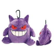 Pokemon Plush Toy Pouch with Carabiner - Gengar (June 2024 Pre-Order)