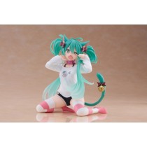 Hatsune Miku - Desktop Cute Figure - Cat Ear T-Shirt Ver. (June 2026 Pre-Order)
