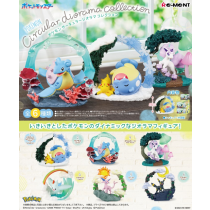 Re-Ment: Pokemon Circular Diorama Collection (Box of 6) (August 2024 Pre-Order)
