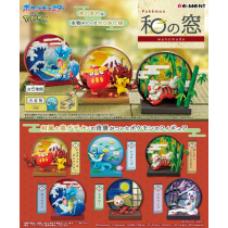 Re-Ment: Pokemon - Japanese Style Windows [Wanomado] (Box of 6) (1224)