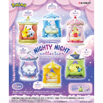 Re-Ment: Pokemon - NIGHTY NIGHT Collection (Box of 6) (AUGUST 2025 Pre-Order)