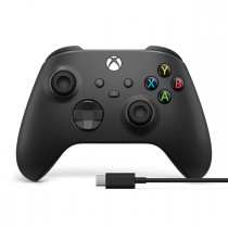 XBOX Series X/S Controller with USB-C Cable (Carbon Black) (657500)