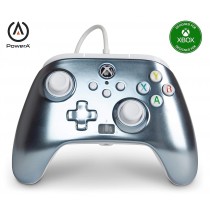 PowerA Officially Licensed Microsoft: Enhanced Wired Controller - Metallic Ice (Xbox One/Xbox Series X/S)