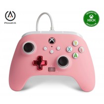 PowerA Officially Licensed Microsoft: Enhanced Wired Controller - Pink (Xbox One/Xbox Series X/S)