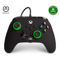 PowerA Officially Licensed Microsoft: Enhanced Wired Controller - Green Hint (Xbox One/Xbox Series X/S)