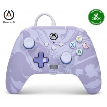 PowerA Officially Licensed Microsoft: Enhanced Wired Controller - Lavender Swirl (Xbox One/Xbox Series X/S)