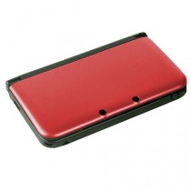 3DS XL Replacement Dual Injection Full Shell - (RED)