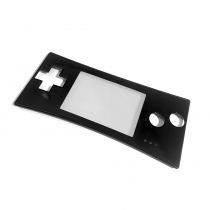 GameBoy Micro Replacement Faceplate (BLACK)